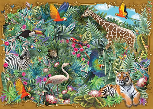 Ravensburger Exotic Escape, Beyond The Wild 1000 Piece Jigsaw Puzzle for Kids Age 12+