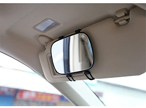 Auto Kosmetikspiegel,MoreChioce Tragbarer Auto Sonnenblende Spiegel Sonnenschutz Spiegel Make-up Spiegel Rückspiegel für Auto LKW SUV, 170mm x 110mm