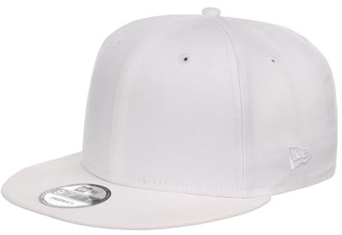 New Era Cappuccio Snapback regolabile 9FIFTY personalizzato in bianco