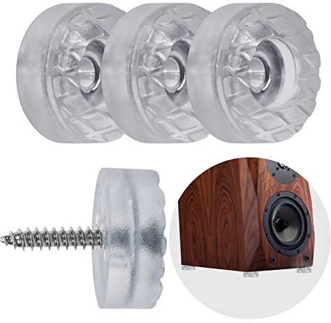 通用 56Stück Gummipuffer Little Foot Gummifüße Schraubbar zum Schutz von Exquisite Kleinmöbeln, kleines Audio Mini silikon Füße
