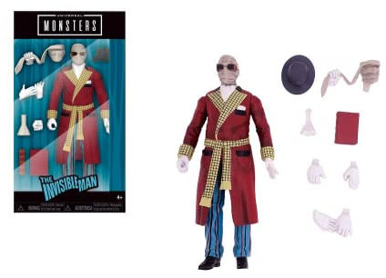 INVISIBLE MAN 6 DELUXE COLLECTOR FIGURE