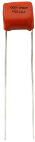CDE Sprague Orange Drop Tone Kondensator Polypropylen 716P 100V 0,047uF für E-Gitarre und Bass