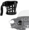PSLER Porte-gobelet Boisson pour Moto pour Fat Bob Touring Road Glide Street Electra Glide Softail 1996-up pour Goldwing GL1800 2018-up,Universel pour Vélo Fauteuil Roulant Poussette Scooter(Noir)