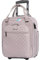 EMPSIGN Carry On Cabin Suitcase easyJet Underseat Approved Maximum Size Hand Luggage Case 2 Wheels Lightweight Bag 40x33.5x19cm, Dusty Pink