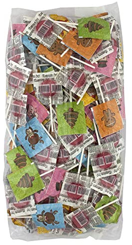 Caramelos Cerdán - Piruletas Navidad Christmas Pop Sabor Cereza | Bolsa con 150 Uds | Caramelo Duro con Palo Sin Gluten ni Alérgenos | Ideal para Fiestas, Eventos y Cumpleaños