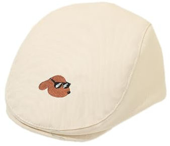 Vobozeany Coppola Bambino Ragazzi Vintage Berretto Piatto per Bambina Cappello da Sole Bambino Cappello Piatto con Visiera Berretto Cappello 3-8 Anni