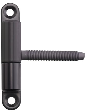 SOTECH Türband Einbohrband 15 x 83 mm mit Zapfen M8 x 47 mm Anschrauben | Renovierband Anschraubband Scharnier für Innentüren zum Einbohren Stahl schwarz