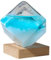 XJKLBYQ Meteo Predicting Glass Tempest, Storm Glass Previsione Meteo Barometro Bottle Diamond Predittore Decorazioni per Il Desktop in casa o in Ufficio