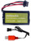 7.4V 3000mah 15C 2S batteria agli ioni di litio con spina SM-4P con cavo di ricarica USB Adatto per EC08 DE85 RC auto camion RC barca RC Drone ingegneria batteria del veicolo