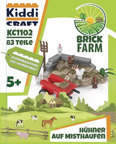 KIDDICRAFT KC1102 Misthaufen mit Hühnern