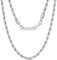 VEXXS Goldkette Herren Kordelkette 4mm08