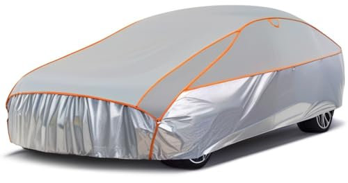 MRWIZMS Bâche anti-grêle pour voiture, 400-450 cm, résistante pour voiture, anti-grêle