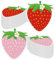 Erdbeer-Dessert-Servietten, Erdbeere, Obst, Geburtstagsparty-Dekorationen, rosa und rote Beeren, süße Lunch-Servietten, Partyzubehör für Hochzeit, Geburtstag, Babyparty, Garten, Tee, Picknick, Party,