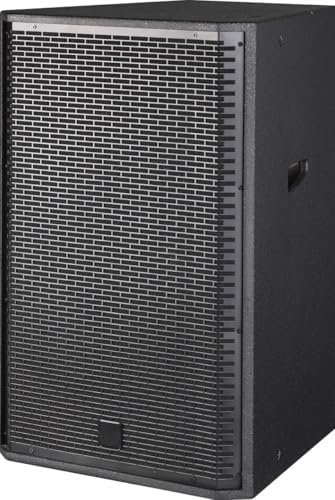 Juego de 2 altavoces profesionales de 15 pulgadas de 500 W RMS, pico de 1000 W, 44 Hz-20 KHz, sensibilidad de 99 dB, 25 kg, 46,5 x 45 x 72,8 cm