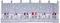 Weihnachtsgardine LED Gardine Weihnachten Scheibengardine X-Mas beleuchtet Fenstergardine 45x120cm vers. Modelle, Model:Modell 6