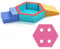 nmoiww Lot de Blocs de Construction en Mousse, avec Toboggan, arcs de Plusieurs Tailles pour l'escalade en intérieur, Grands Blocs de Construction pour bébés et Tout-Petits (Piscine)