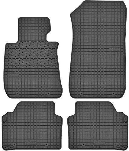 Maßgefertigte Auto Gummimatten, kompatibel mit BMW 3 E91 von 2005 bis 2011-4 teilige Gummifußmatten Set, Geruchlos & Abriebfest, Hochwertige Fußmatte Auto Accessoires