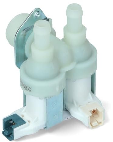 ELETTROVALVOLA ELETTROVALVOLA DOPPIA 2 VIE 90° LAVATRICE COMPATIBILE CON CA.NDY - ZEROW.ATT - HOOVER 41028879