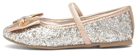 Lilley Sparkle Louisa Girls Gold Ballerina - Size 9 Child UK - Gold