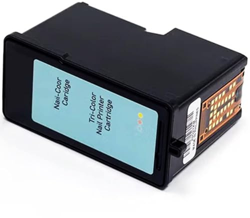 LMYYDES Impresora de uñas Profesional Inteligente, móvil, con impresión Digital, diseño automático 3D, WiFi, más de 1000 imágenes | Pantalla táctil inalámbrica de 5 Pulgadas Inkcartridge