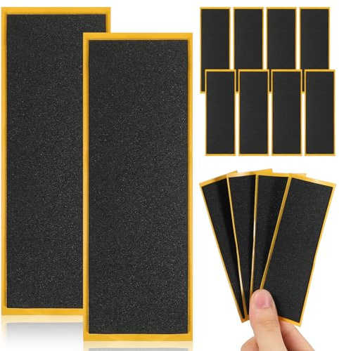 iplusmile Fingerboard Grip Tape 12 Stück Schaumstoff rutschfest Kleiner Skateboard Zubehör für Finger Skateboards Spielzeug