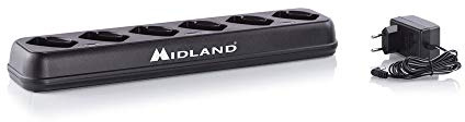Midland 6-Fach Standlader für Midland Business Radio BR02, 6fach