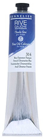 Sennelier : Rive Gauche : Oil Paint : 200ml : French Ultramarine Blue
