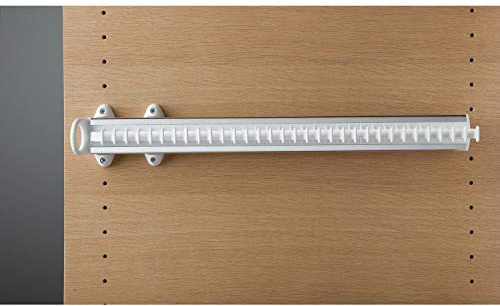 SERVETTO Self System Krawattenhalter Modell A Aluminium/Kunststoff weiß