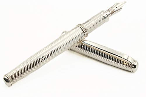Nero Muse Italy Füllfederhalter aus massivem Sterling Silber 925