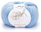 ggh Merino Soft - 100% Schurwolle (Merinowolle - Superwash) - 50g Wolle zum Stricken oder Häkeln/Farbe 035 - Hellblau