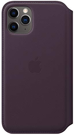 Apple Leather Folio (for iPhone 11 Pro) - Aubergine
