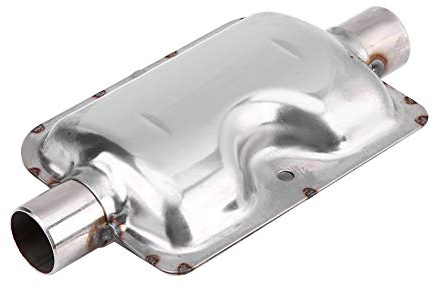 Suuonee Auspuff Schalldämpfer, 24mm Auspuff Schalldämpfer Schellen Halterung für Ebespacher Heizung