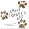 Incredibly Funny Card Card For Dog Owners and Lovers, Gift for Light Hearted Laughter, Happy Fathers Day From Son or Daughter