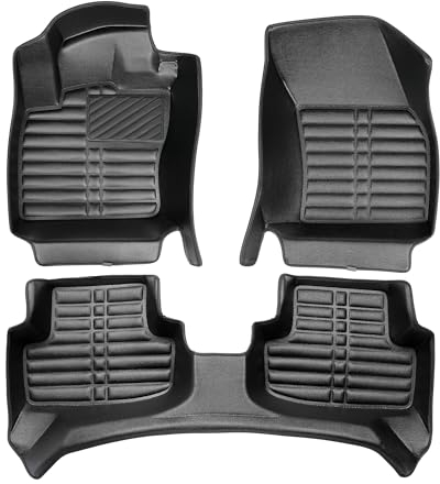 fussmattenprofi.com Auto Fussmatten Kompatibel mit Seat Leon (4.Gen) Baujahr ab 2020 I 100% Passgenau Geruchlos Allwetter Fussraumschale I 5D Premium TPE Fußmatten Set