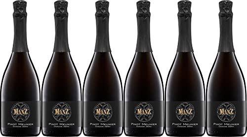 Manz Pinot Meunier Dosage Zéro Brut nature (naturherb) (6 x 0.75 l)