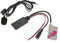 Bluetooth 5.0 AUX Adapterkabel Bluetooth 5.0 Empfänger mit Mikrofon Freisprechanruf Ersatz für A3 A4 A6 A8 TT R8 RNS-E Headunit