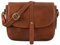 STILORD 'Kira' Umhängetasche Frauen Leder Vintage kleine Handtasche zum Ausgehen klassische Abendtasche Partytasche Freizeittasche Echtleder, Farbe:maraska - braun