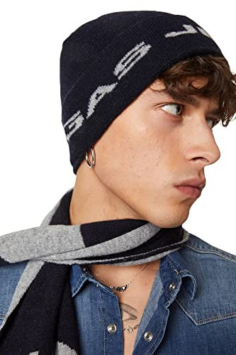 Gas Bekleidung für Herren, Simm Cap ReCYCLED Cardded Wool 830319430416, blau