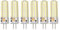 Haofy 6 Stück GY6.35 LED Birne 7W AC DC12V 700lm 72 LEDs 360 Grad LED Mais Glühbirne für Pendelleuchten Deckenleuchten Mais Glühbirne LED Glühbirne(#1)