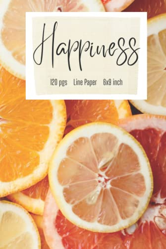 When life gets sour, sweeten it with gratitude Journal: 6x9 journal notebook with glossy hardcover and 120 lined pages