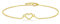SILBERTALE Ketten Herz Armbänder Damen 925 Sterling Silber Einfaches Loveful Armbänder für Frauen