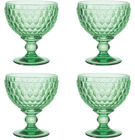 Villeroy & Boch Boston 4er Set Sektschale/Dessertschale grün 398 ml