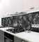 MyMaxxi Küchenrückwand Folie selbstklebend matt - einfache Montage ohne Bohren 0,4mm stark Versteift - Motiv Menü Tafel Schule Weiß Schwarz 60cm hoch - Spritzschutz Küche Klebefolie 340 x 60cm