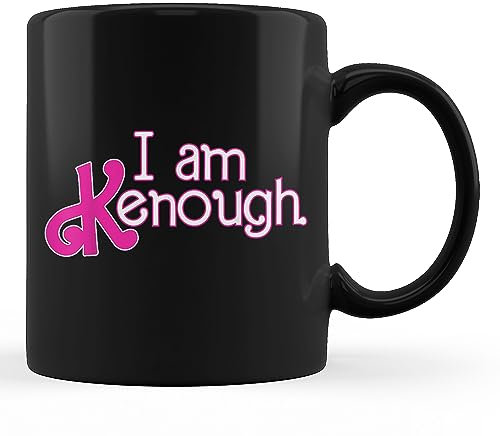 Tuantuyetvoi Pinky I'm Ken I am Ken Funny Enough For Men Women Kids Black Coffee Mug 11oz