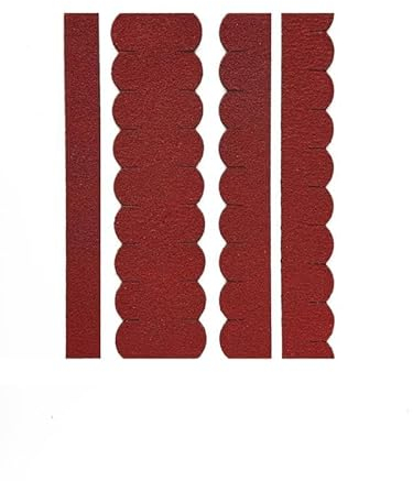 2 Sets Dachschindeln Biberschwanz (33 mm + 30 cm lang) rot bis 0,32 m² Minidachschindeln, Schindelstreifen, Dachdeckung, Hundehütte, Nistkasten hergestellt in der Werkstatt für behinderte Menschen