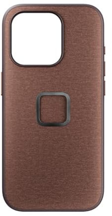 Peak Design Mobile Everyday Case compatible with iPhone 15 Pro Max - Redwood