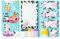 Lustige Kuh Niedlich Haftnotizen Set - 550 Blätter I Just Really Like Cow Self-Stick Papierclips Neuheit Schreiben Memo Pads Hundeliebhaber Page Marker für Kinder Home Office Schulbedarf Geschenk