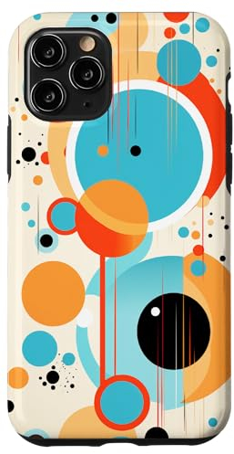 Hülle für iPhone 11 Pro Funky Trendy Retro Abstrakt