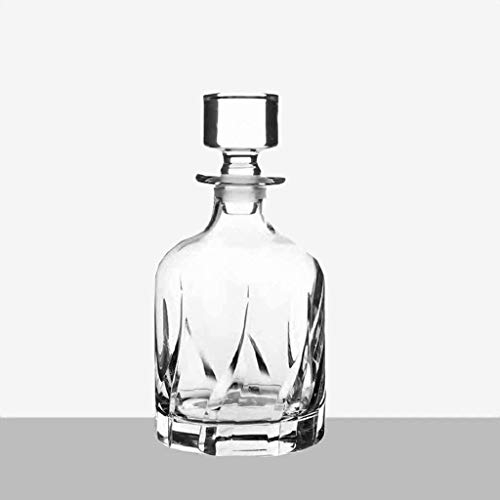QTANZIQI Whiskey Decanter Sets for Men Engraved Wine Decanter Crystal Glass Whiskey Bottle Wine Decanter 800ml (Color : #7) silk pillowcase