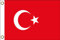 Bandiera della Turchia, 150 cm x 90 cm, 90 x 150 cm, resistente alle intemperie e durevole, in poliestere con due occhielli